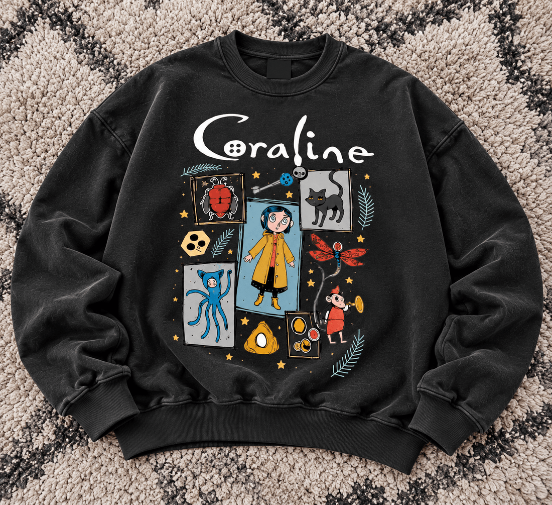 How to Style a Washed Black Graphic Sweatshirt: Streetwear Outfit Ideas - Teezo