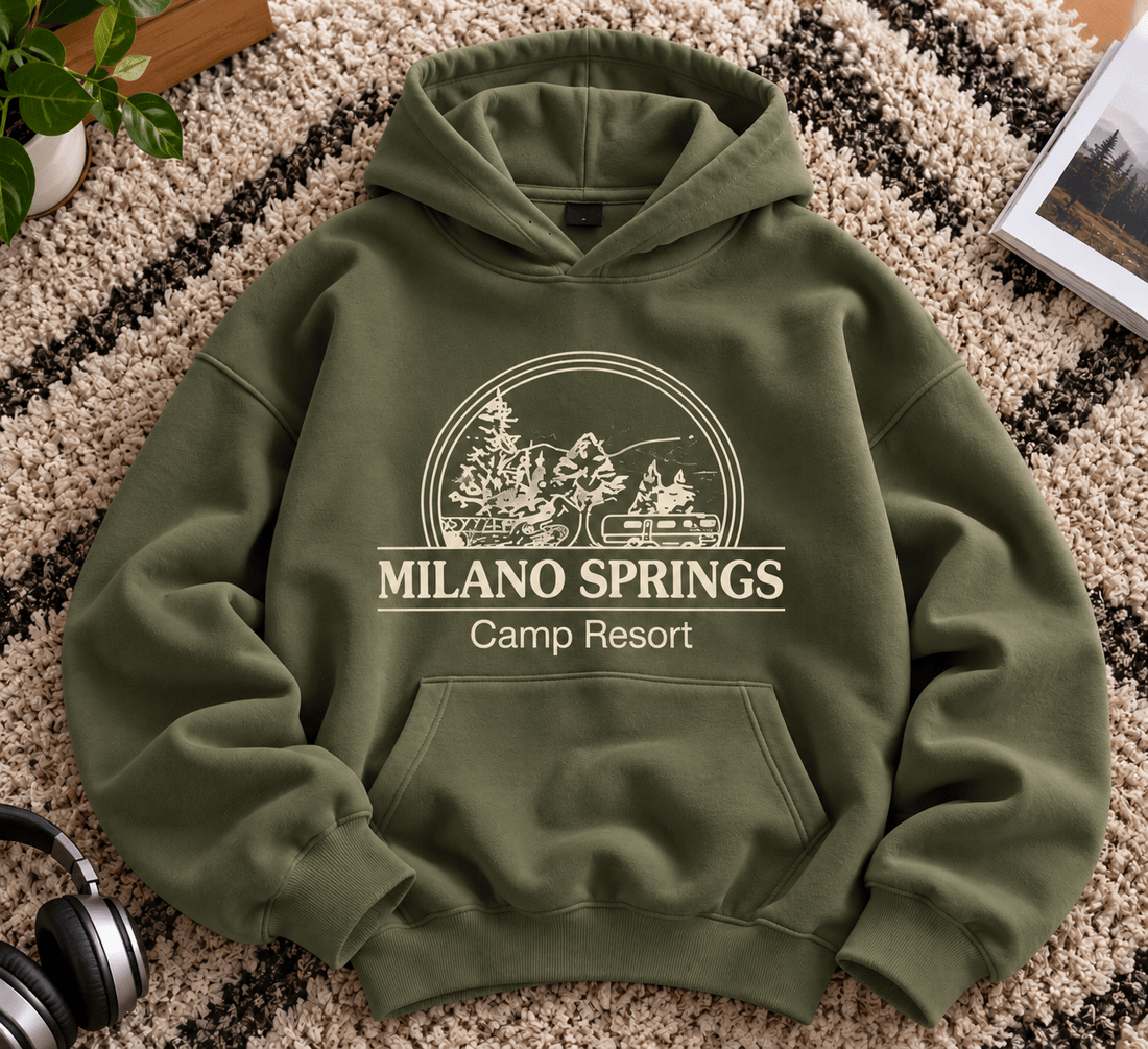 How to Style an Olive Green Graphic Hoodie: Outdoor Streetwear Ideas - Teezo