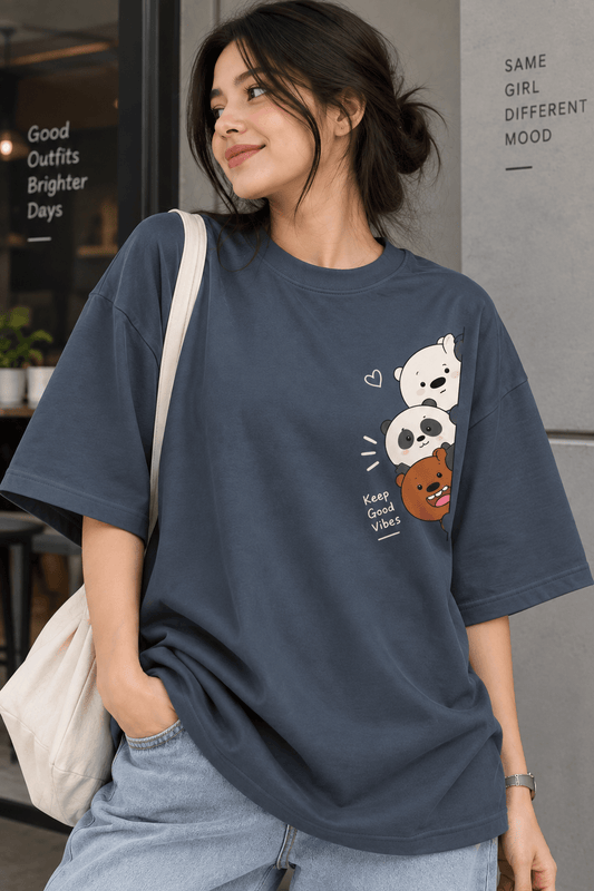 How to Style an Oversized T-Shirt for a Casual Streetwear Look - Teezo