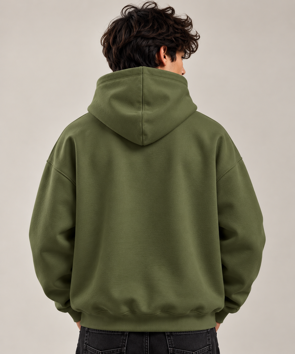 Essential Olive Green Hoodie – TEEZO