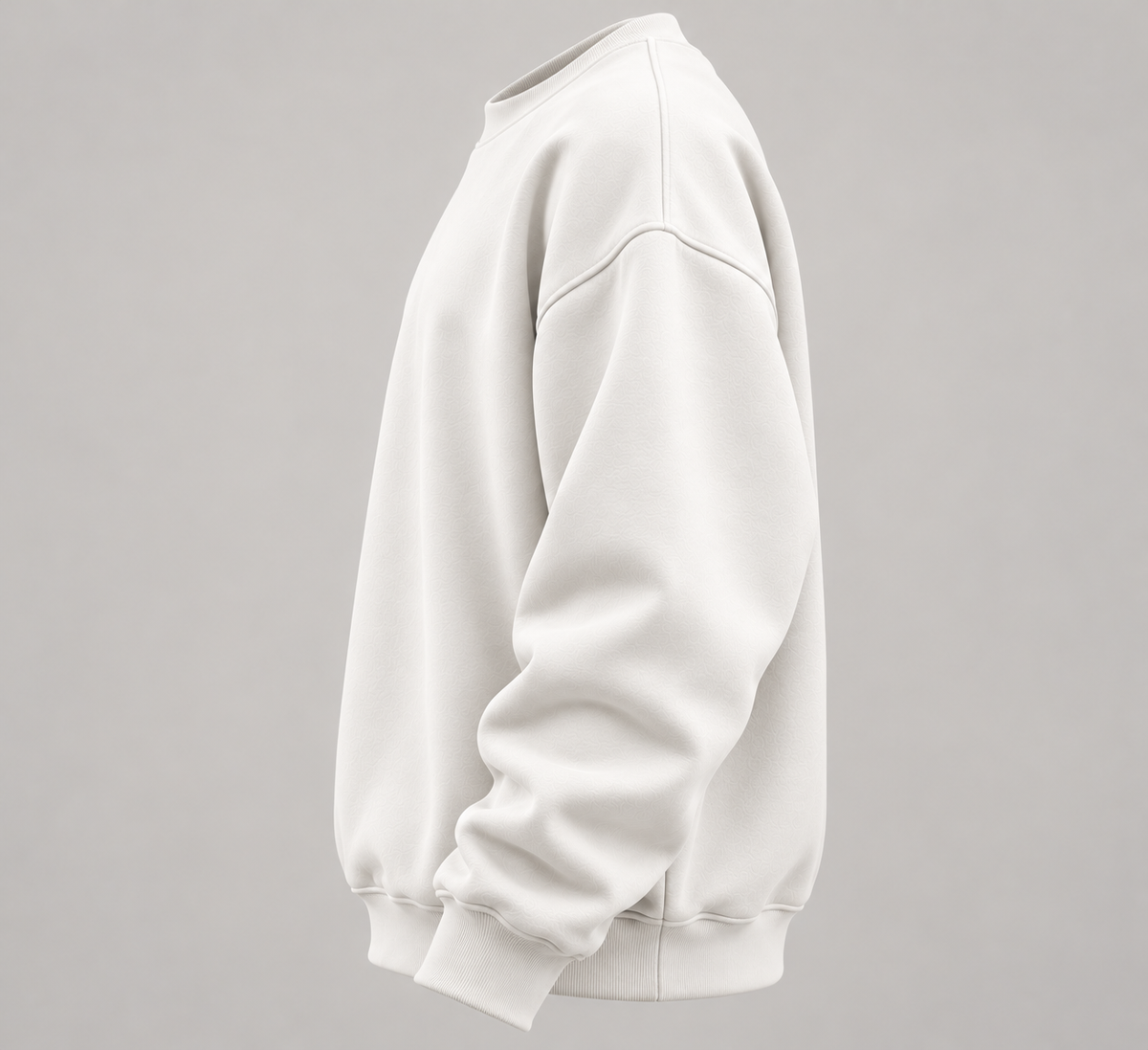Everyday Powder White Sweatshirt – TEEZO