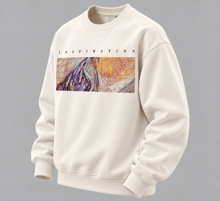 Inspiration Oversized Graphic Sweatshirt
