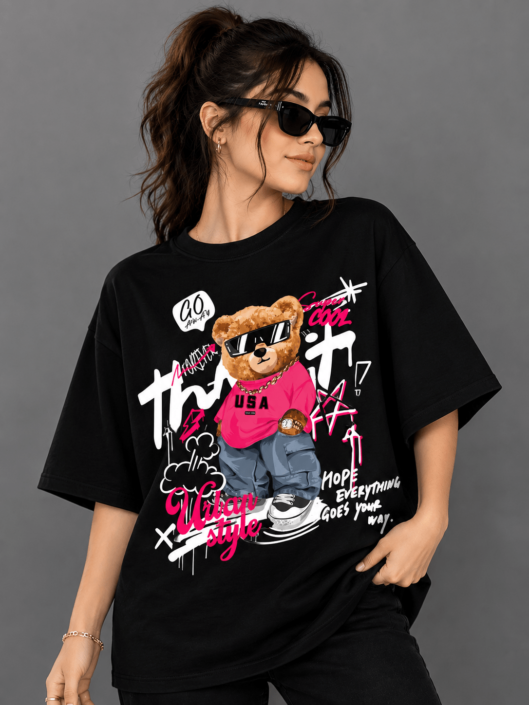  drop shoulder Tshirts  - teezooversized tshirts 